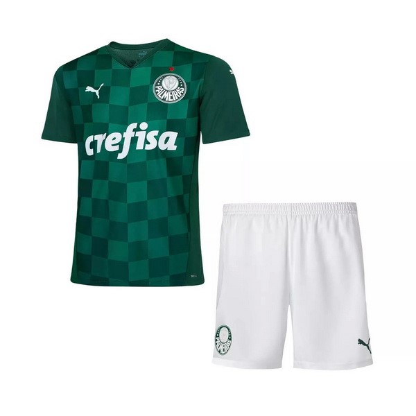 Camiseta Palmeiras Primera equipo Niño 2021-22 Verde